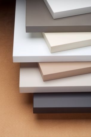 Laque satinée blanc cassé